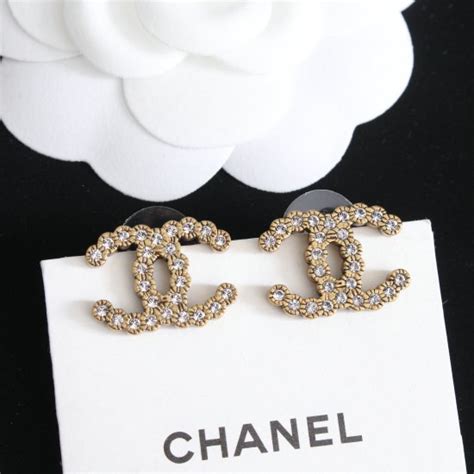 chanel earrings replica malaysia|knockoff Chanel earrings.